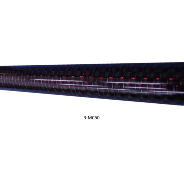 カラーパターン付きカーボンパイプ500mm(R-MC50-15)